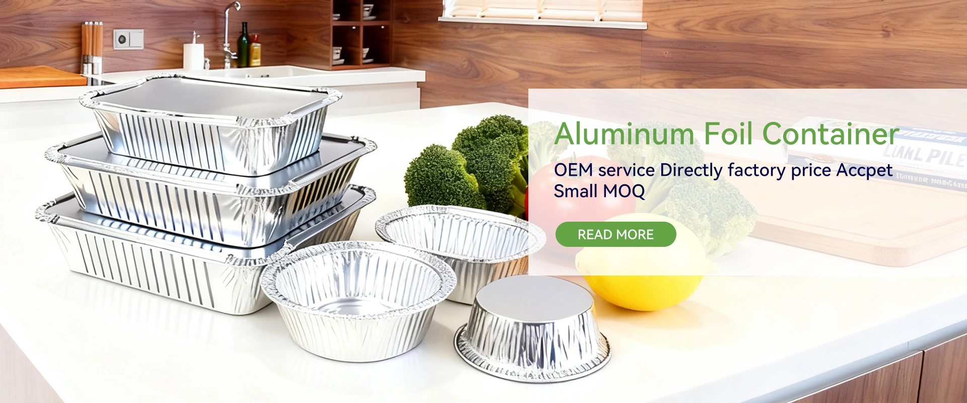 Furnizor de containere din folie de aluminiu